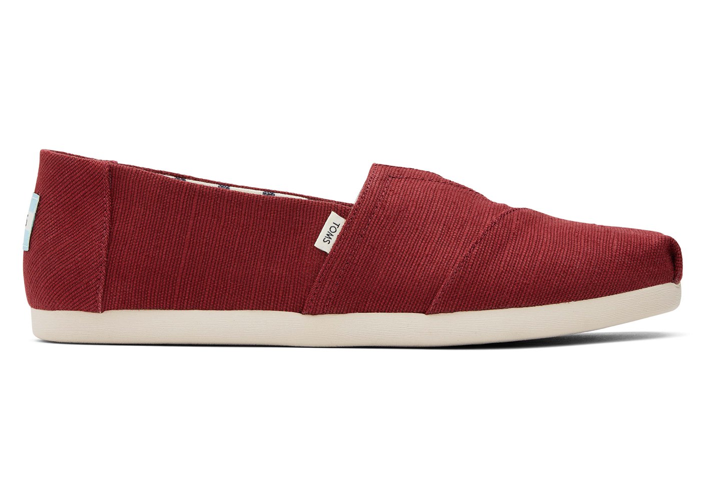 Toms Espadryle Męskie Czerwone - Alpargata Heritage Płócienne - 52UOLNZTI